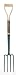 Stockton Heath Forge R430 Forged Border Fork, 28 Inch wood handle with wood YD Grip