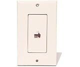SOUTHWESTERN BELL S60028 2-Piece Decora-Style Modular Phone Jack