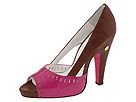 Nascar Marcy | High Heels Fuschia/Cognac Patent/Leather