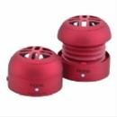 iHome iHM77 Rechargeable Mini Speakers for iPod (Red)