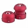 iHome iHM77 Rechargeable Mini Speakers for iPod (Red)