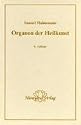 Organon der Heilkunst.