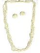 Jewelry Necklace Gemstone Chokar Pearl Strands Women Beaded Indian Style 17 " (npearl205)