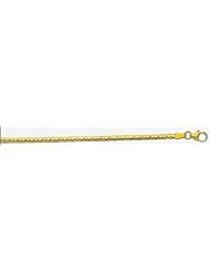 2.5mm Oval Herringbone Chain 30"
