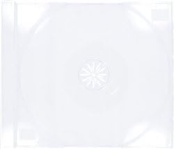 100 STANDARD Clear CD Jewel Case (Tray Only, NO Cartons)