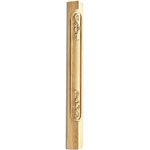 Atlanta Corner Posts Carved With Leaf - Cherry Wood (cp1ch/cpa)