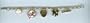 New York Yankees 5 Charm Bracelet