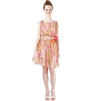 Autograph Floral Corsage Dress