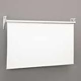 Bretford Manual Wall Projection Screen 6560M - Projection screen - black, matte white