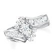 ZALES 1/2 CT. T.W. Marquise Diamond Bridal Set in 14K White Gold