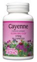 Cayenne 470mg (42,000 Heat Units) - 90 - Capsule