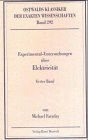 Experimentaluntersuchungen �ber Elektricit�t