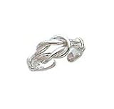 Toe Ring - Sterling Silver Love Knot Toe Ring