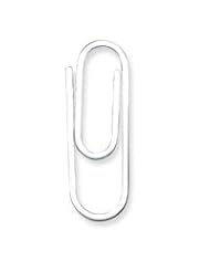 Sterling Silver Paper Clip Book Mark