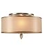 Crystorama Luxo Brass 14 Wide Ceiling Light