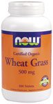 Wheat Grass by NOW Foods - Natural Foods (500 mg - 500 Tablets)
