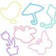 Spring Time Silly Bandz (Spring Shapes) Retired