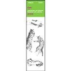 2009 Cats Bookmark Calendar