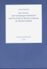 Die Vereins- und Verbandsgerichtsbarkeit unter besonderer Berücksichtigung der Berufsverbände