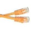 (20 PACK) 3 FT RJ45 CAT 5E MOLDED NETWORK CABLE - ORANGE