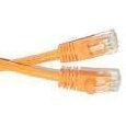 (20 PACK) CROSSOVER 1 FT RJ45 CAT 5E MOLDED NETWORK CABLE - ORANGE