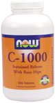 C-1000 by NOW Foods - Vitamins (1000 mg - 500 Tablets)