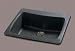 Astracast As-al10rzussk Self Rimming Or Undermount Granite Sink In Metallic Black