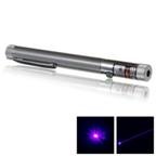 50mw 405nm Open-Back Adjust Focus Violet Purple Blue Laser Pointer Pen(2 x AAAincluded)