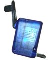 Dynamo Hand-Crank USB Emergency / Universal Charger 2 IN 1 (Clear Blue)- for Iphone apple