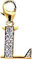 Letter L, 14K Gold Diamond Charm