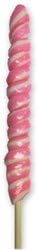 Pink & White Round-Up Lollipop - 1 oz , (6 Count)