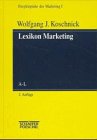 Lexikon Marketing: 2 Bde.