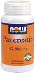 Pancreatin by NOW Foods - Digestive Support (500 mg - 250 Capsules)