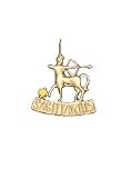 Sagittarius, 14K Gold Charm