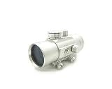 NcSTAR Red Dot Sight 1X45 T-STYLE SILVER RED DOT - WEAVER BASE