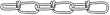 Industrial Grade 2ZDH3 Chain, Dbl, Zinc, Sz #5, 55 Lb Load, 100 Ft