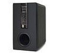 Kenwood Active Subwoofer SW-40HT-B in black + 2-metre Gold-plated RCA male / 2 RCA 3.5 mm male Cable