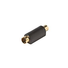 S-Video to RCA Adapter - S-Video M to RCA F