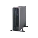 Black Micro ATX12V Desktp 220W with DVD Rom Fdd Hidden Bay Covers
