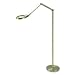 Fulcrum 14420-101 Magnifier Floor Lamp, Satin Nickel