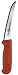 6 Curved Red Fibrox Boning Knife - NSF