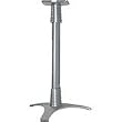 Vantage Point Bookshelf Series Adjustable Speaker Stands - Silver