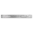 Universal 59023 12-Inch Stainless Steel Ruler with Hang-Up Hole by Universal