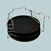 Kuche & Haushalt : Zenker 3775 Pizzabäcker-Set 4-tlg. Teflon®