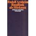 Rundfunk als H�rkunst: Und weitere Aufs�tze zum H�rfunk (suhrkamp taschenbuch wissenschaft)