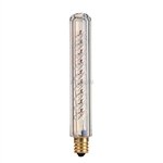 Bulbrite 707503 - 9 Watt Candelabra Light Bulb - T6.5 - Clear - 30000 Life Hours - 50 Lumens - 120 Volt