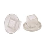 UPC 039003030257 product image for Shepherd Hardware 3025 Square Internal Patio Furniture Insert Tips, 5/8-Inch, 4- | upcitemdb.com