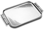 Wilton Armetale Bamboo Large Rectangular Tray