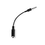 iFrogz Fitz iPhone Headphone Adapter (Black).