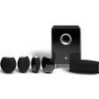 JBL CS480BG High Performance, complete 6-Piece Home Theater Speaker System with Brackets (Black Gloss)